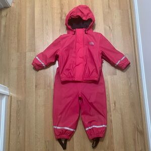 LEGOWEAR kids rain set with microfleece lining